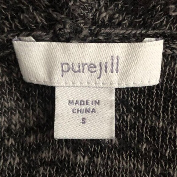 Pure J Jill Linen Blend Open Whimsigoth Cardigan Sweater - Picture 3 of 10